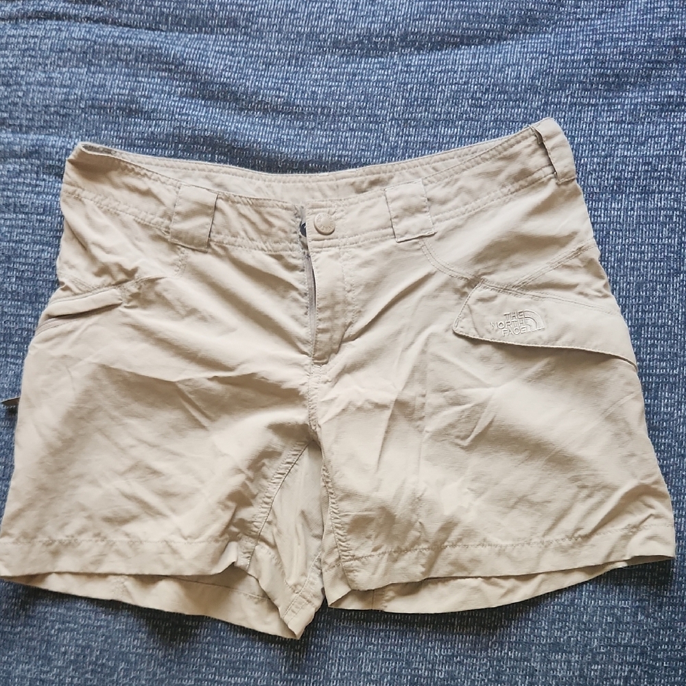 The North Face Women's Beige Cargo Shorts